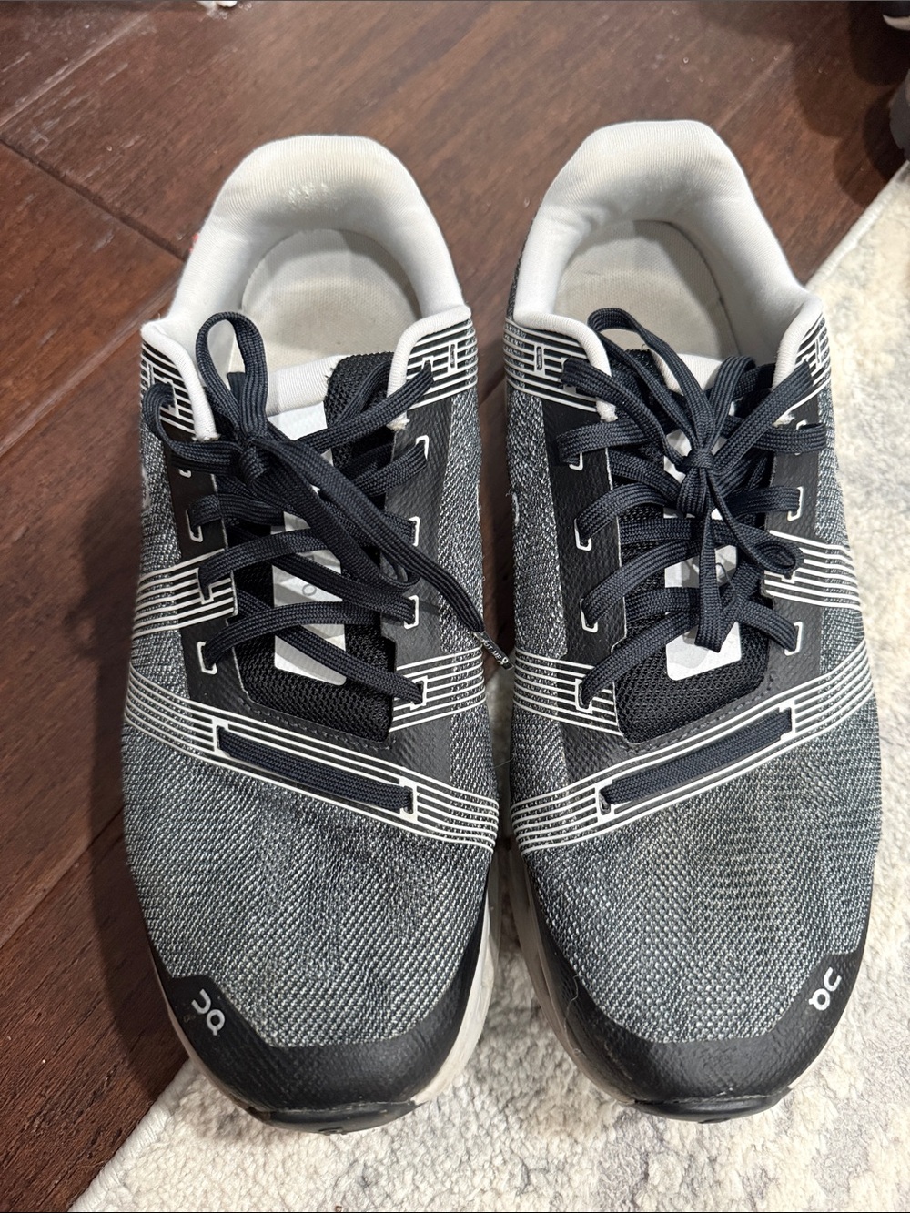 Men's Black Gray On Cloud